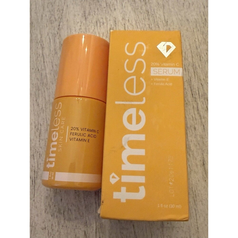 Timeless Serum 20% Vitamin C + E Ferulic Acid Serum New NIB Brightening Gentle